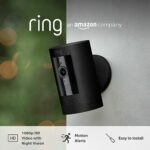 Ring Outdoor Camera Battery (Stick Up Cam) | HD wireless outdoor Security Camera 1080p Video, Two-Way Talk, Wifi, Works with Alexa | alternative