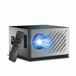 Phone Projector,Eroshoo Native HD 1080P Projector 4k Supported,5G WiFi Bluetooth Mini Projector,Portable Outdoor Movie Projector 4K Support iOS/A