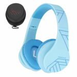 PowerLocus Kids Headphones, P2 Bluetooth Headphones for Kids with Volume Limit 85DB, Kids Wireless Headphones Over Ear with Microphone, Foldable,