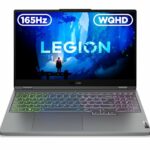 Lenovo Legion 5 15 Inch WQHD Gaming Laptop (Intel Core i5-12500H, NVIDIA GeForce RTX 3060 6GB, 8GB RAM, 512GB SSD, Windows 11 Home) - Storm Grey