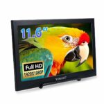 WIMAXIT Portable Monitor,11.6 Inch 1920X1080 16:9 Display,USB Powered HDMI Monitor Ultra-slim Dual Speakers Screen for PS3/PS4/X box/Raspberry PI