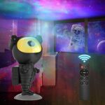 SENCU Astronaut Galaxy Projector,Star Projector with Nebula, Timer and Remote Control, Light Projector for Bedroom and Ceiling Projector, Best Gi