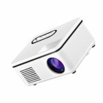 LED Projector Projector Small Projector Outdoor Projectors Mini Projector 1080p Projector Home Cinema Equipment LED Projector Player White H90 Pv