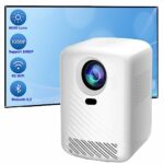 【Electric Focus】SOTEFE WiFi Projector, Bluetooth Projector Full HD 1080P Supported, Home Cinema Wireless Video Projector 4K Compatible with Smart