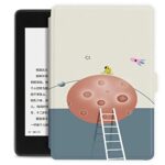 shzrgarts Slimshell Case For 6" Kindle Paperwhite 10Th Generation 2018 Release-Pu Leather Covers For Kindle Paperwhite E-Reader Accessory,Go To T