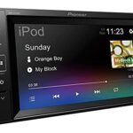 Pioneer DMH-A240BT Mechafree 6.2” touchscreen multimedia player with Smartphone Mirroring, Bluetooth, 13-band GEQ, advanced audio features and pr