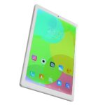 dsheng 10.1in Tablet, for Android11 2.4 5GWiFi 100‑240V Silver 5MP 8MP Dual Camera Calling Tablet 6G 128G for Reading (UK Plug)