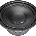 HQ Power VDSSP6.5/8 Subwoofer for Speaker - Black