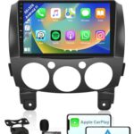 Hikity 2023 New Android 11 Car Stereo for Mazda 2 2007-2014, 2GB+32GB, Built-in Wireless Carplay Android Auto Mirror Link, 9 Inch Touch Screen Ca
