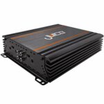 Juice Car Audio JA902 900W 2-Channel Bridgeable Car Power Amplifier, Thermal Protection, RCS Output, Bass Boost, Class A-B