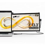 Duex Plus New Mobile Pixels Portable Monitor, 13.3" Full HD IPS Dual Monitor for laptops, USB C/USB A Plug and Play Portable Display,Windows/Mac/
