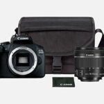 Canon Eos 2000d Kit Cámara Réflex 24,1mp Wifi Nfc + Objetivo Ef-s18-55mm + Bolsa + Sd 16gb