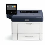 Xerox VersaLink B400dn A4 Black and White (Mono) Laser Printer with Duplex Printing 2-Sided Printing, White/Blue