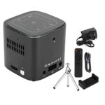 Pico Mini Portable Pocket Projector, 1080p Hd Projector 2.4G 5G Wifi Household Projector Movie Projector with Tripod Home Theater Video Projector