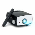 Mini Projector with Wifi and Bluetooth KELL HOME 720p HD Portable Home Theater Outdoor Movie Projector Compatible with PS4, PC, VGA, TV Stick, HD