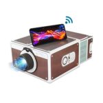 Mini Projector(Second-generation), DIY Home Portable Smart Projector, Mobile Phone Projector (Home Cinema), 8 x Image Magnification Projector.