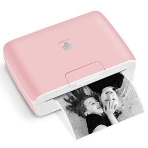 Phomemo M04S 110mm Mini Inkless Printer - Portable Thermal Printer Bluetooth Printer, 53/80/110mm Printing Width, 304dpi, Compatible with iOS&And