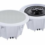 E-Audio 180 W 8-Inch 2-Way Ceiling Speaker - White