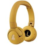 POGS kids bluetooth headphones | The Gecko | Foldable and robust headphones for kids from 3 years with volume control, microphone, volume limiter