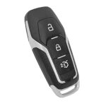 HooRLZ Ford Key Fob Replacement For Ford Edge Mondeo S-Max Galaxy Mustang, Remote Car Key Cover Case 3 Button, Ford Edge Key Case, Ford Mondeo Ke