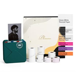 Phomemo Mini Thermal Printer - M02S Photo Printer, Bluetooth Sticker Printer