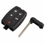 Automobile Locksmith 5 Button Smart Keyless Remote Key Shell Case Cover for For LAND ROVER FREELANDER 2 key fob