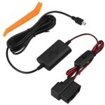Dash Cam Hardwire Kit,eSynic OBD Dash Cam Hard Wire Kit Universal HardWire Fuse Box Car Recorder with USB Micro Male to USB Mini Female Adapter f