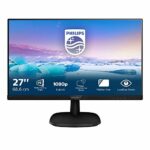 PHILIPS 273V7QDAB - 27 Inch FHD Monitor, 75Hz, 4ms, IPS, Speakers, Smart Image, Narrow Border, LowBlue mode (1920 x 1080, 250 cd/m², HDMI/VGA/DVI
