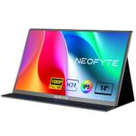 NEOFYTE by ARZOPA 14.0 Inch FHD 1080P Portable Display Screen IPS Eye Care Travel Screen USB C HDMI, Second Screen for PC Phone Mac Xbox PS3/4/5,