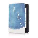 XYFCJK Hand Strap Case For Kindle - Paperwhite 123 (6Th 7Th Gen) 2013 2015 Smart Anti-Drop Cover, Printing Slimshell Waterproof Case For Dp75Sd,