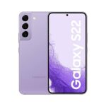Samsung Galaxy S22 5G Mobile Phone 256GB SIM Free Android Smartphone Bora Purple 3 Year Warranty