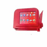 Mini Portable Printer QR Bar Batch Code Logo Label Portable Handheld Jet Thermal Inkjet Printer (Color : Red Printer no Ink, Size : 1)