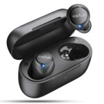 EarFun® Free 2S Wireless Earbuds, [Upgraded Version] Qualcomm® CVC™ 8.0 ENC, Bluetooth 5.2 Wireless Earbuds, Sweatshield™ IPX7 Waterproof Bluetoo