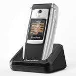 Easyfone T300 4G SIM-Free Big Button Flip Mobile Phone for Seniors, Easy-to-Use Flip Cell Phone for Elderly with SOS Button, GPS, 1500mAh Battery