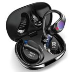 Wireless Earbuds, Bluetooth 5.3 Headphones Running Wireless Headphones with HD Mic, Bluetooth Earphones HiFi Stereo, 40H Playtime, IPX7 Waterproo