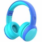 gorsun bluetooth kids headphones with 85dB limited Volume, Children's Wireless Bluetooth Headphones, Foldable bluetooth Stereo kids headsets - Bl