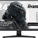 iiyama G-Master G2450HS-B1 24 Inch VA LCD, 75 Hz, Full HD 1920 x 1080, 1 ms, FreeSync, Full HD 1920 x 1080, 1 x HDMI, 1 x DisplayPort, 2 x USB, 2