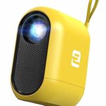 Mini Projector 1080p Supported, 2022 Upgraded Video Projector, ETOE D1 Movie Projector, Compatible with HDMI/USB and TV Stick