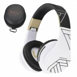 PowerLocus Bluetooth Over-Ear Headphones, Wireless Stereo Foldable Headphones Wireless and Wired Headsets with Built-in Mic, Micro SD/TF, FM for