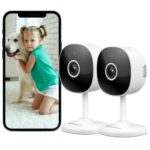 GALAYOU Security Camera Indoor - 2K WiFi Home Wireless Cameras for Baby Monitor, Pet, Dog, Smart House CCTV, Alert, Siren, 2-Way Talk, SD Card&Cl