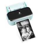Phomemo Mini Printer, M03 3 inch Portable Sticker Printer, Small Bluetooth Thermal Inkless Printer for Gifts, Study, Pictures, Labels, Compatible