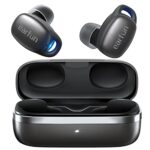 EarFun Wireless Earbuds, Free Pro 2 Bluetooth 5.2 Earbuds with 6 Mics, QuietSmart® 40dB Hybrid ANC Bluetooth Headphone, Stereo Sound, Deep Bass,