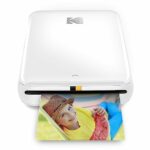 KODAK Step Printer Wireless mobile photo printer with zinc technology prints 2×3 inch photos (white) KODAK -App for iOS and Android devices with