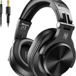OneOdio DJ Headphones, Over Ear Headphones for Studio Monitoring and Mixing, Professional Headset with Stereo Bass Sound, Foldable Headphones Sui