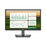 Dell E2222HS 21.5 Inch Full HD (1920x1080) Monitor, 60Hz, VA, 5ms, Height Adjust, Built-in Speakers, DisplayPort, HDMI, VGA, 3 Year Warranty, Bla