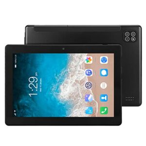 WINH Tablet, 8 Inch Tablet PC 5.0 HD 6GB RAM 128GB ROM UK Plug 100‑240V Fast Charging for Working for Android 11 (Black)
