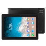 fannay Smart Tablet Front 800W Back 2000W 8800mAh Battery 8 Inch Tablet 6GB RAM 128GB ROM UK Plug 100-240V Octa Core CPU for School (Black)