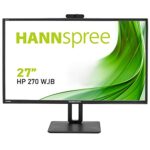 HANNSPREE 68,6cm/27'' (1920x1080) HP270WJB 16:9 5ms VGA HDMI DisplayPort Webcam 5MP Mikrofon VESA Speaker Full HD Black
