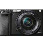 Sony A6000 Interchangeable Lens Digital Camera with SELP1650 Lens Kit - Black (24.3MP) (Renewed)