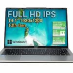 Fusion5 2023 Model 14.1" Full HD Windows 11 Laptop - 512GB M.2 SSD Storage, 8GB DDR5 RAM, T90B Pro Lapbook, N100 Intel Quad Core CPU, Dual Band W